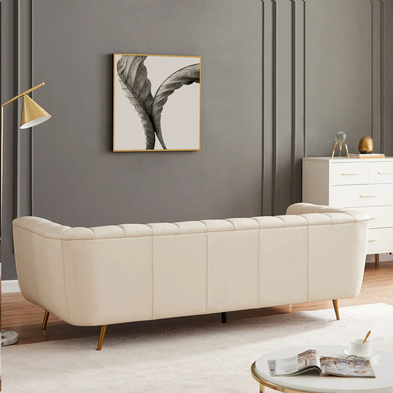 Lamattina - Genuine Italian Channel Tufted Sofa by HouseOfZazla