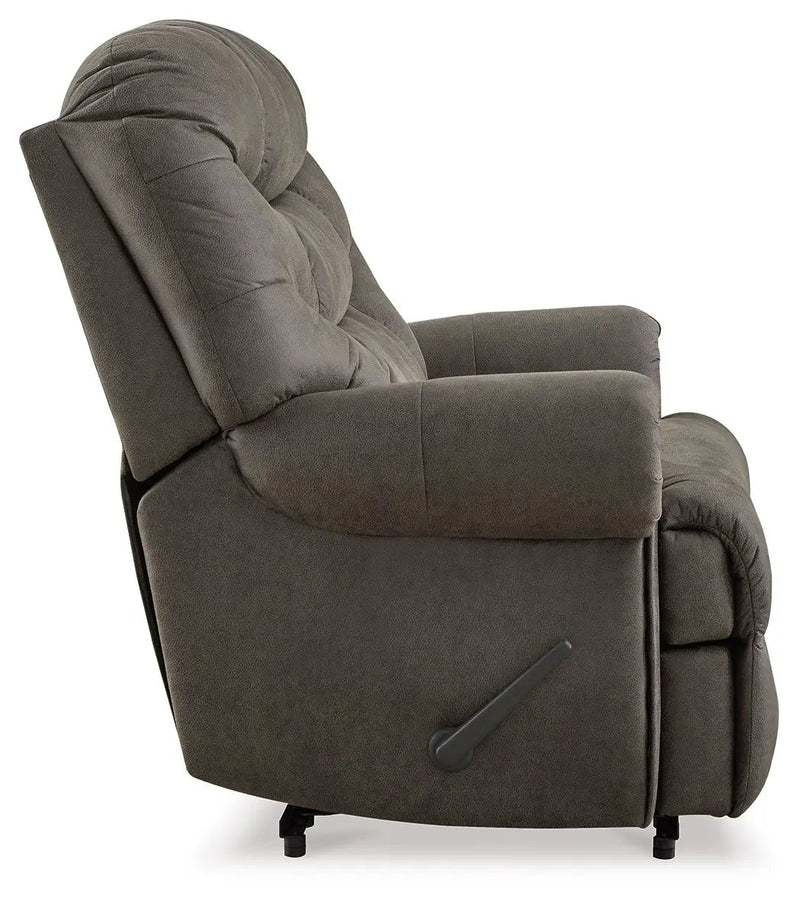 Camera Time - Zero Wall Recliner - Gunmetal by Unique Piece Furniture