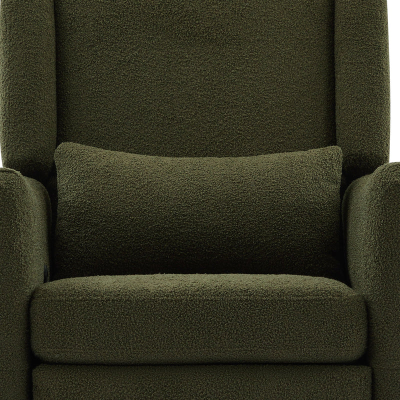 Wide Wingback Swivel Glider Rocker Recliner Chair by HouseOfZazla