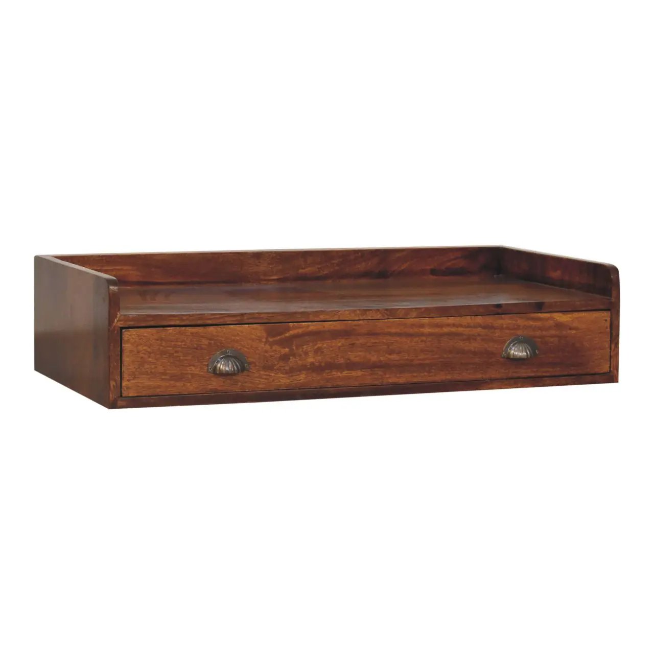 Belmont - Wall Mounted Console Shelf - Chestnut by HouseOfZazla