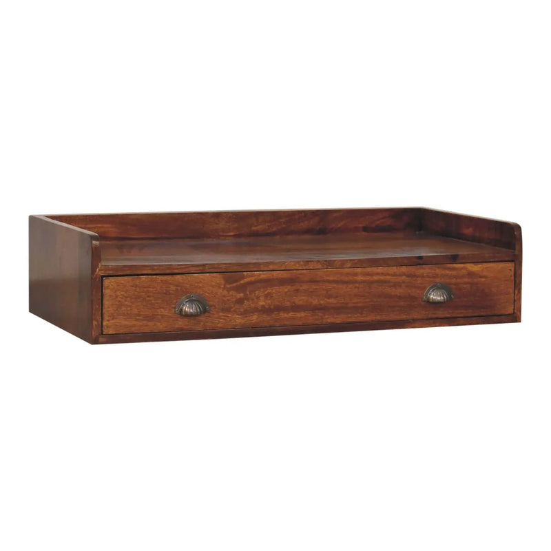 Belmont - Wall Mounted Console Shelf - Chestnut by HouseOfZazla