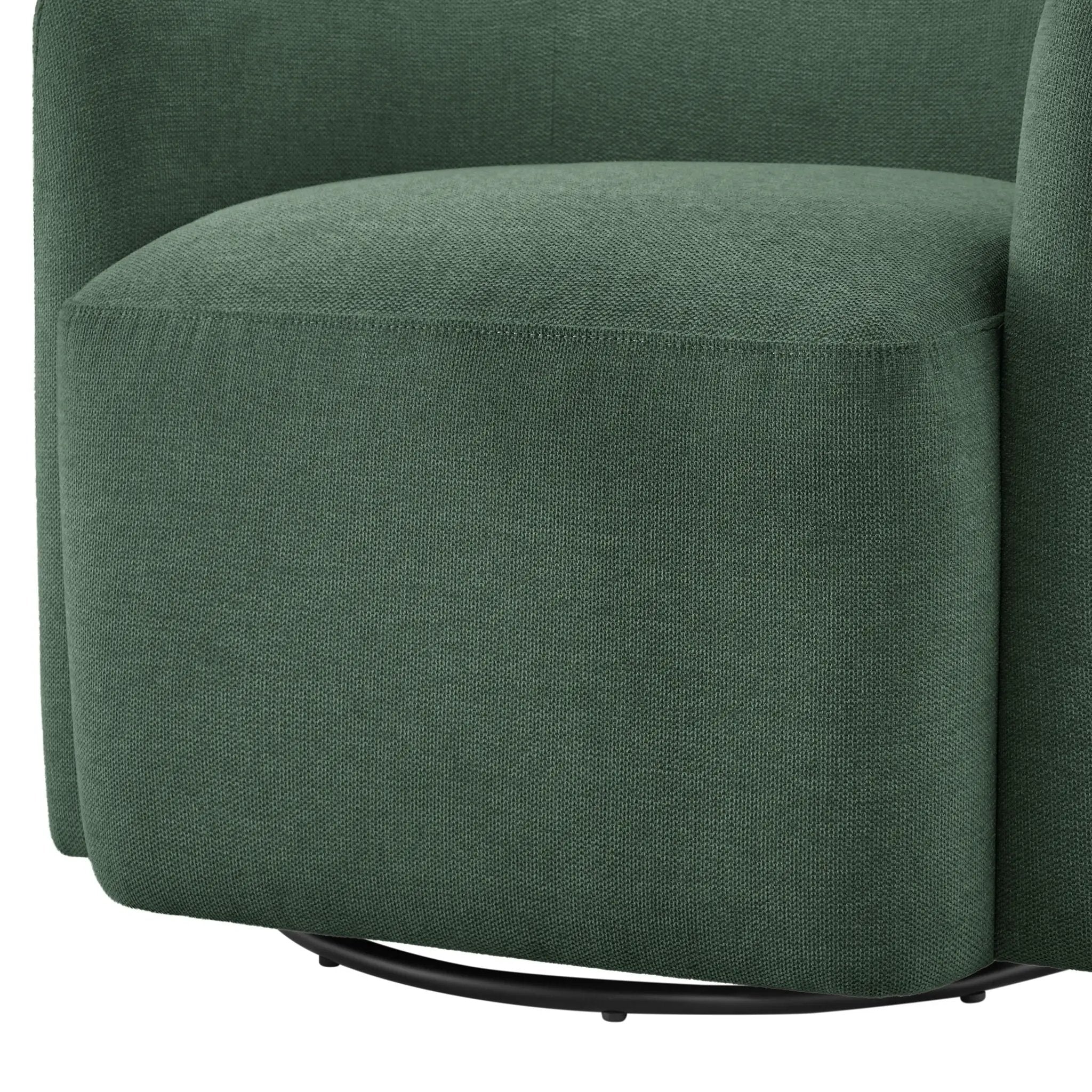 Ardena - Modern Swivel Barrel Chair by HouseOfZazla