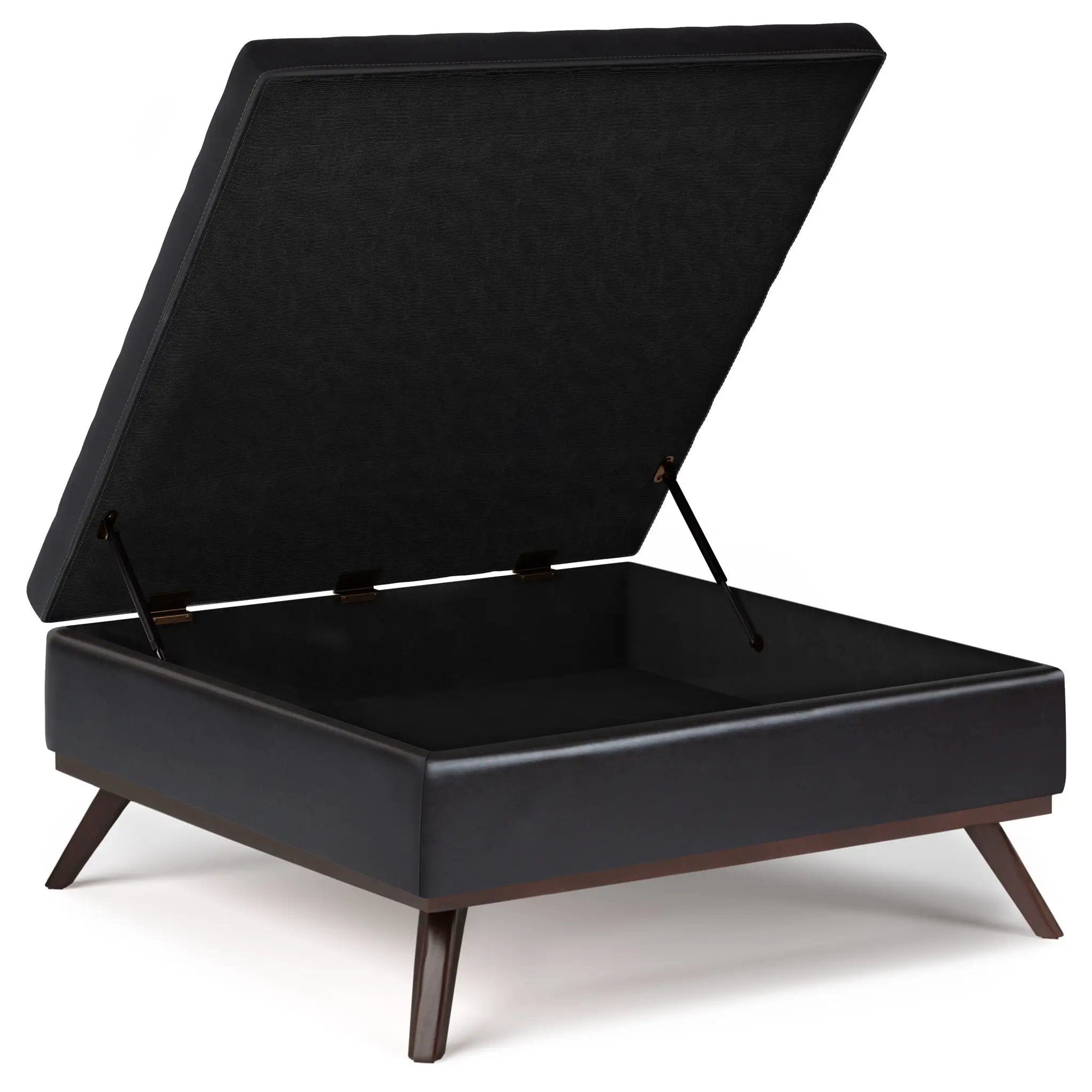 Owen - Multifunctional Square Coffee Table Storage Ottoman by Unique Piece Furniture