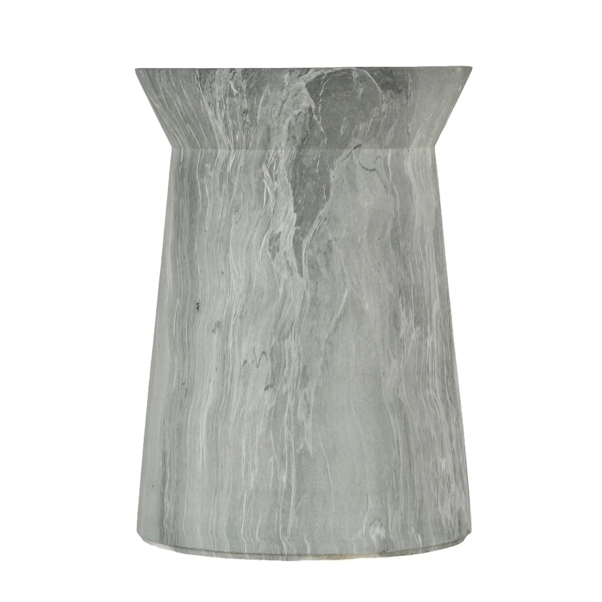 Round Outdoor End Table - Marble by Unique Piece Furniture