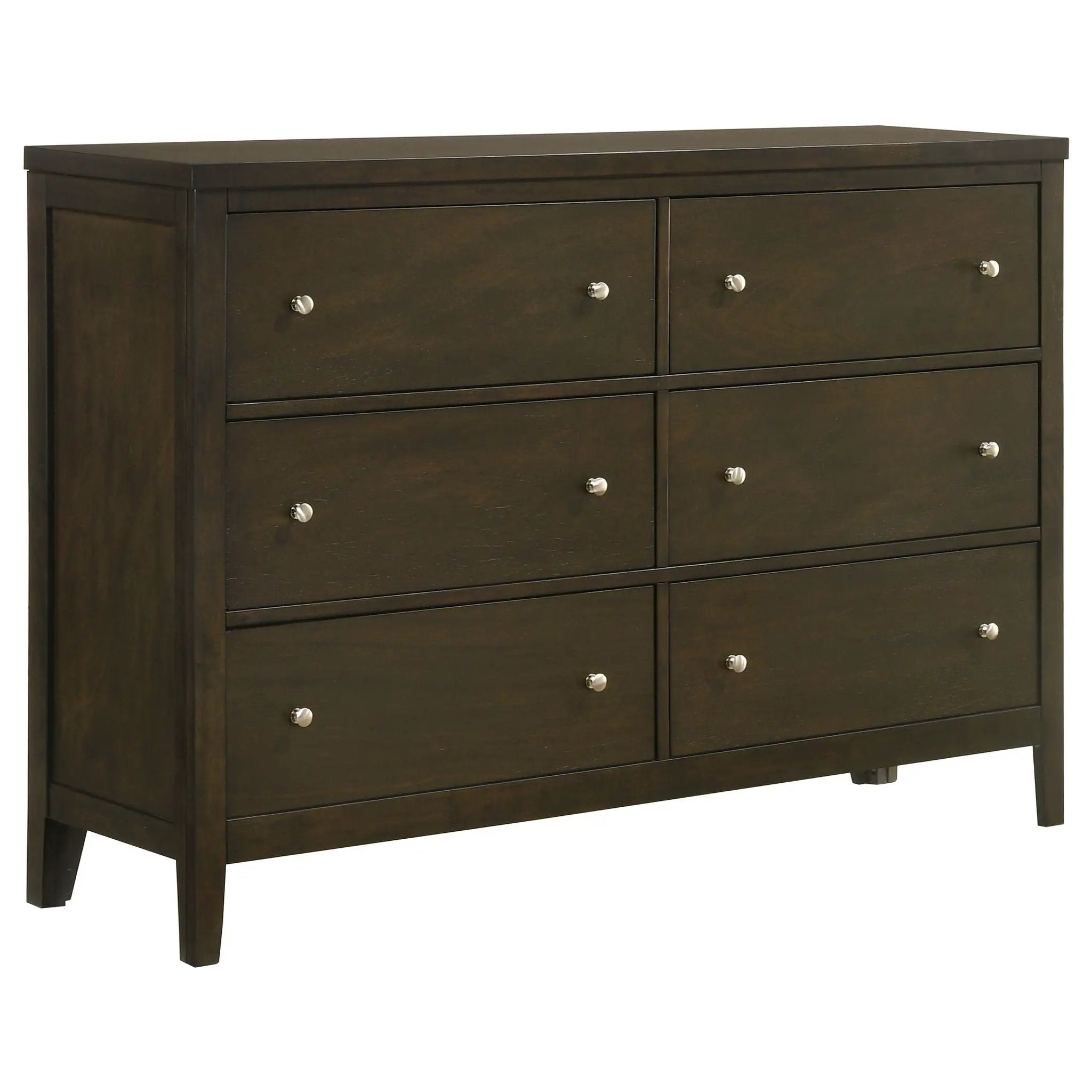 Wilkes 6-drawer Dresser Cabinet Dark Cocoa by Unique Piece Furniture