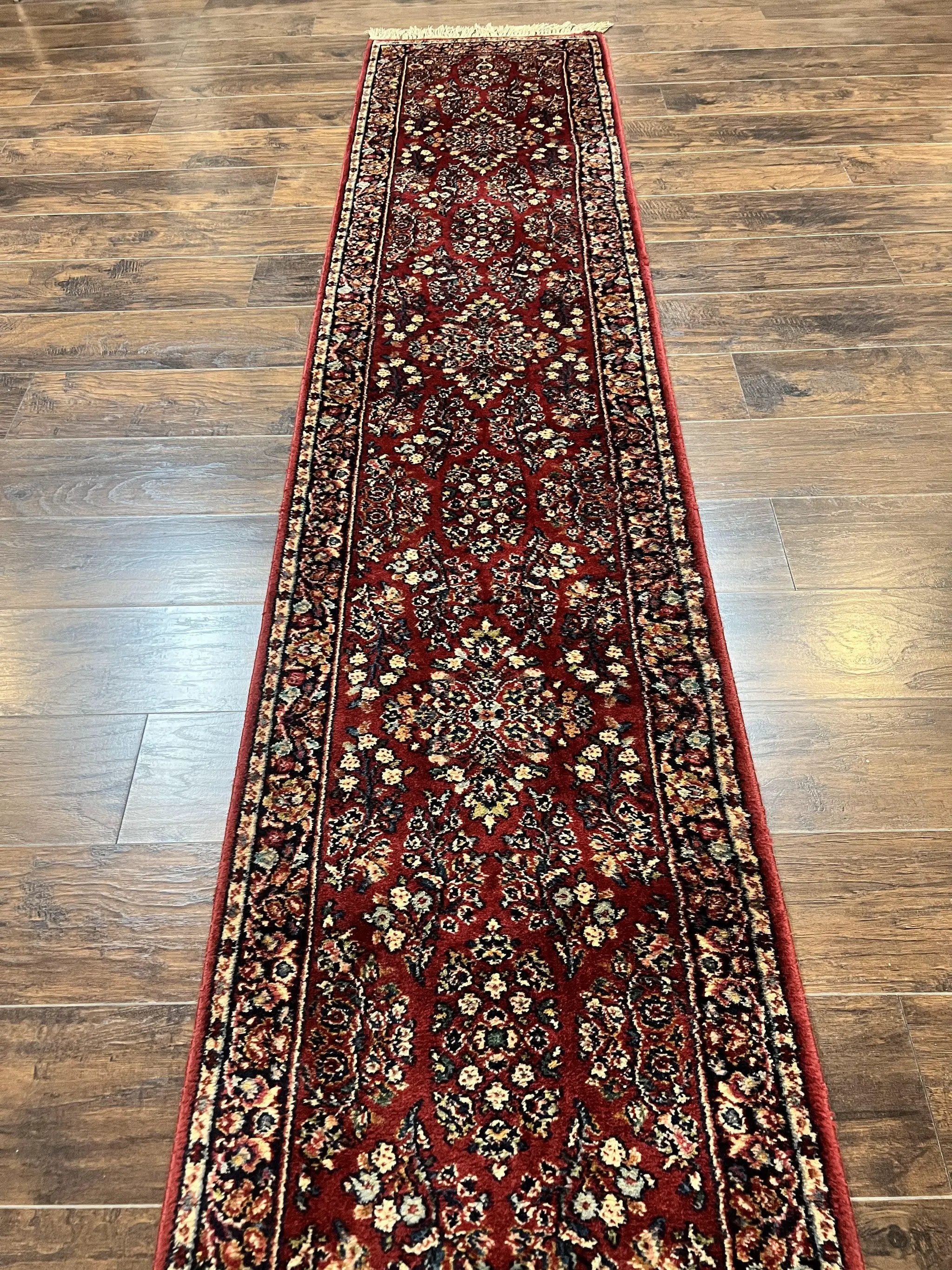 Antique Karastan Runner Rug 2x12, Karastan Sarouk #785, Original Collection, 700 Series, 2 x 12 Runner for Hallway, Wool Karastan Rug, Rare by Jewel Rugs