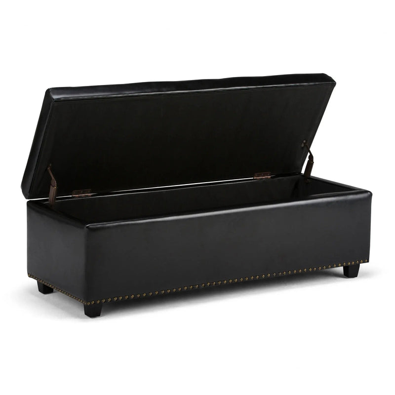 Hamilton - Upholstered Storage Ottoman by HouseOfZazla