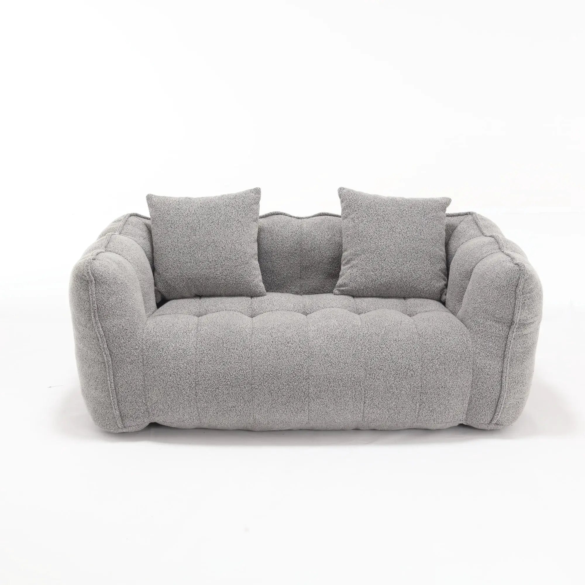 Cozy Beanbag Chair With High Resilience Foam Core For 2 by HouseOfZazla