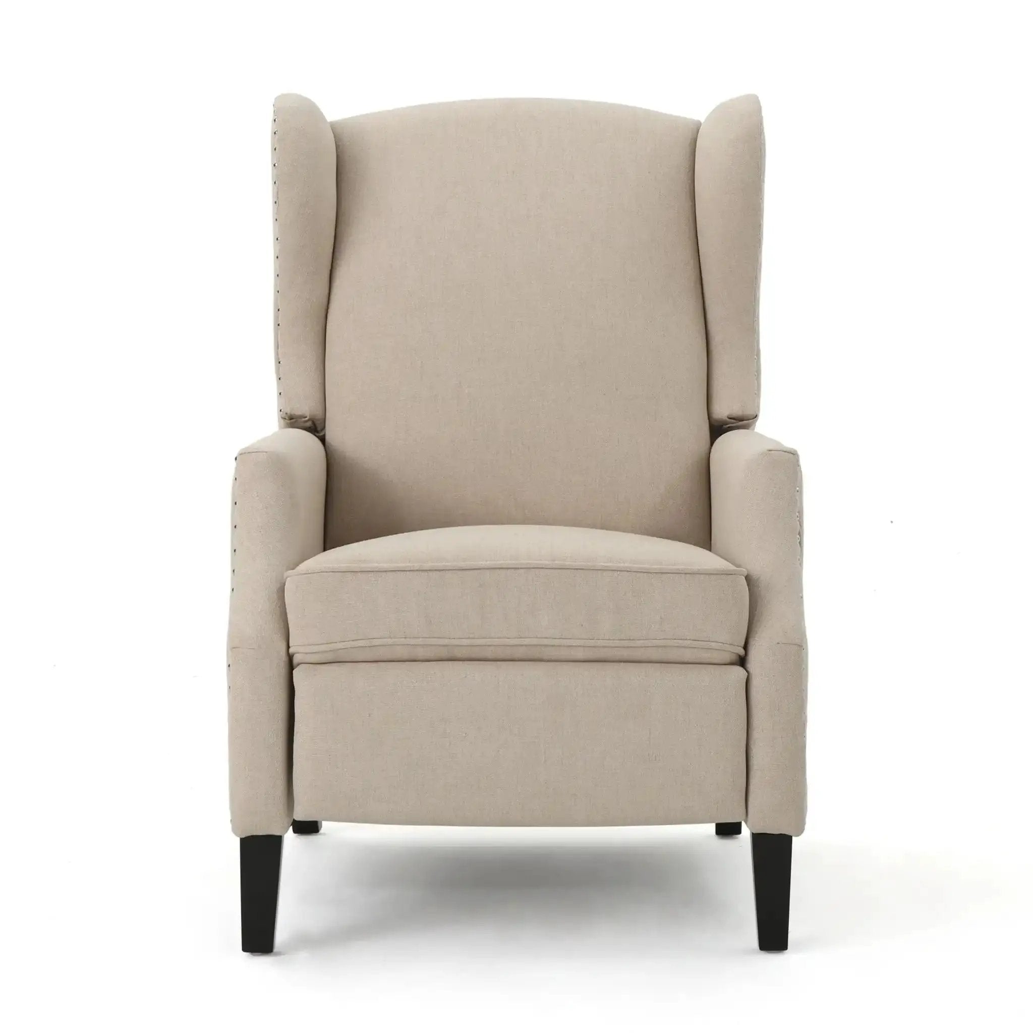 Westeros Wing Back Fabric Upholstered Recliner by HouseOfZazla
