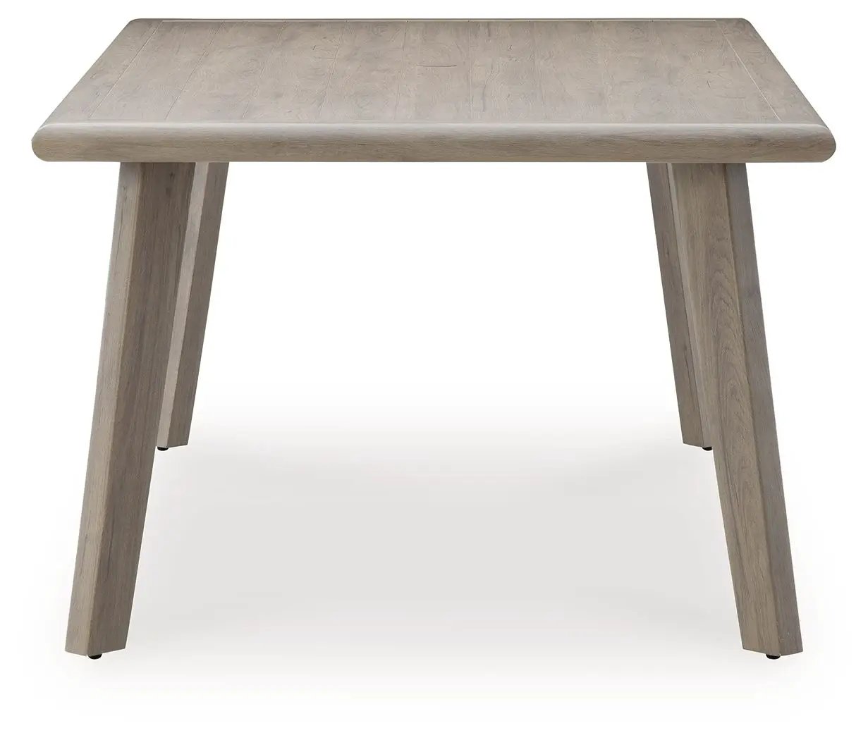 Cliff Trails - Rectangle Dining Table With Umbrella Option - Beige by Unique Piece Furniture