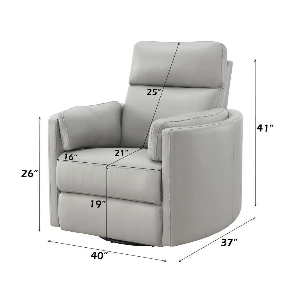 Sagen - Recliner With Swivel & Glider by Unique Piece Furniture