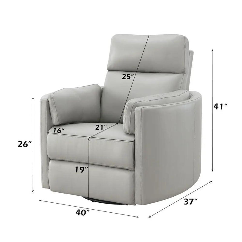 Sagen - Recliner With Swivel & Glider by Unique Piece Furniture