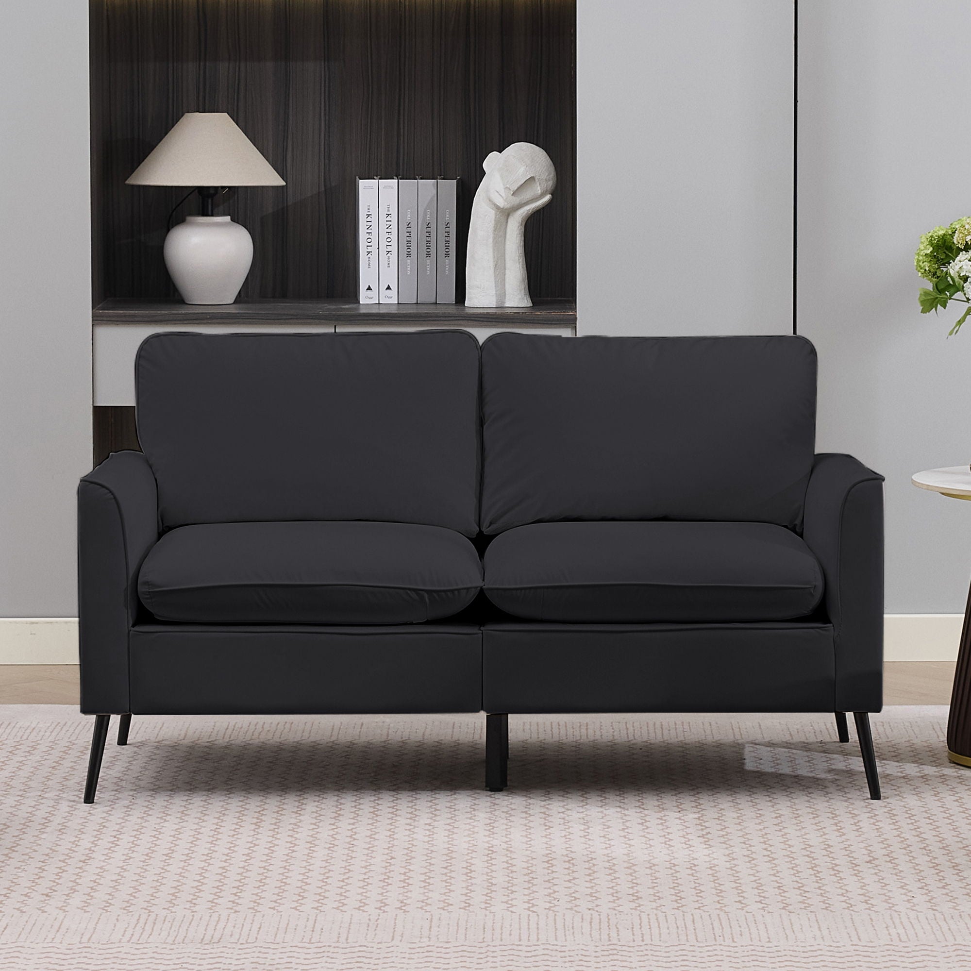 Upholstered Loveseat, For Living Room by HouseOfZazla