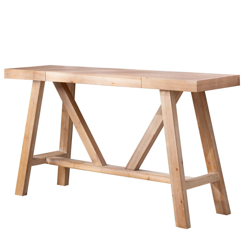 A-Frame Console Table - Natural by Unique Piece Furniture