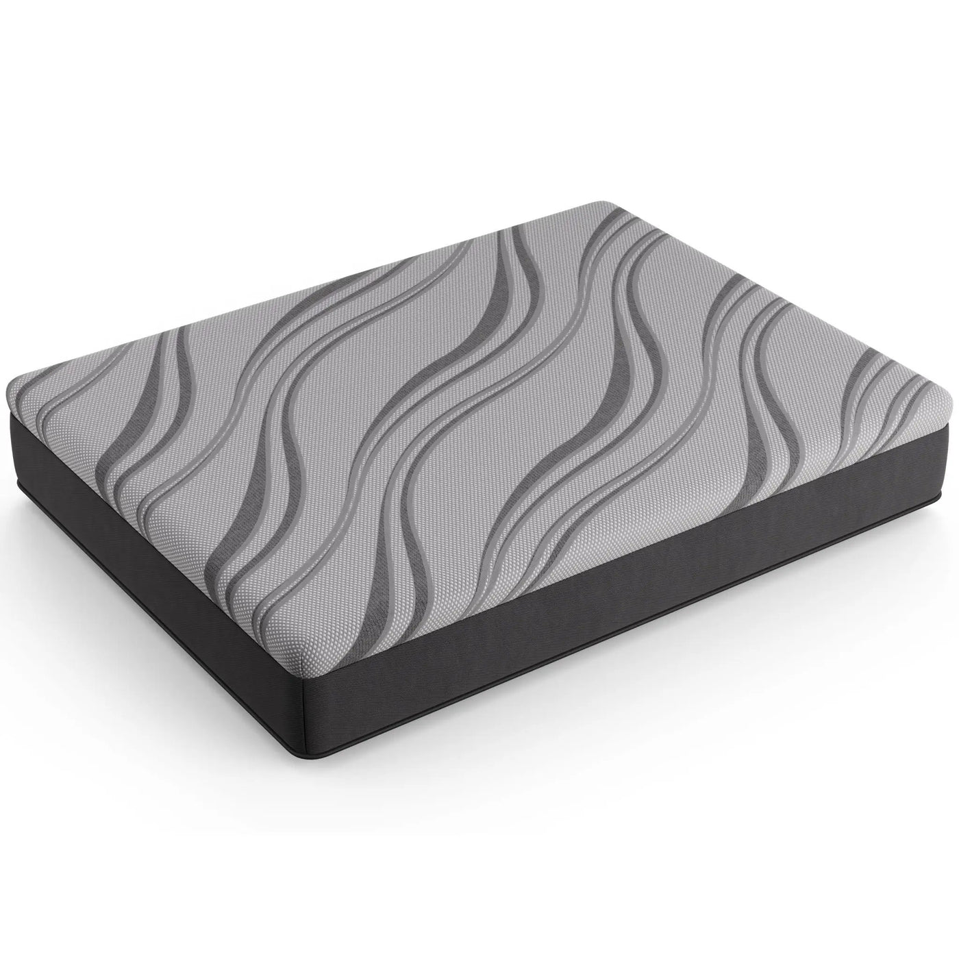 Bib Nl - 12" Pro Gel Hybrid Medium Mattress by Unique Piece Furniture