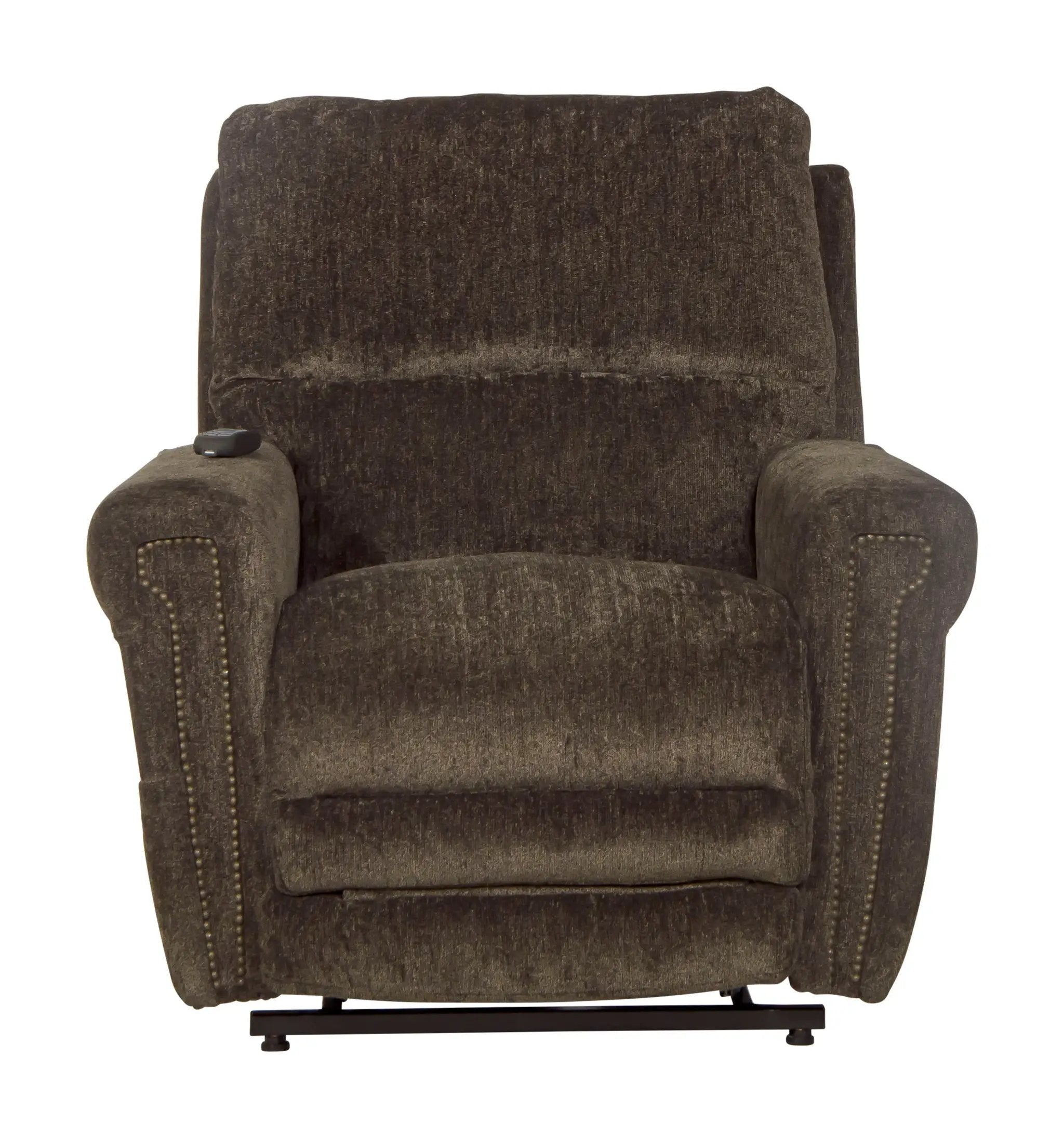Warner - Power Headrest With Lumbar Power Lay Flat Recliner by Unique Piece Furniture