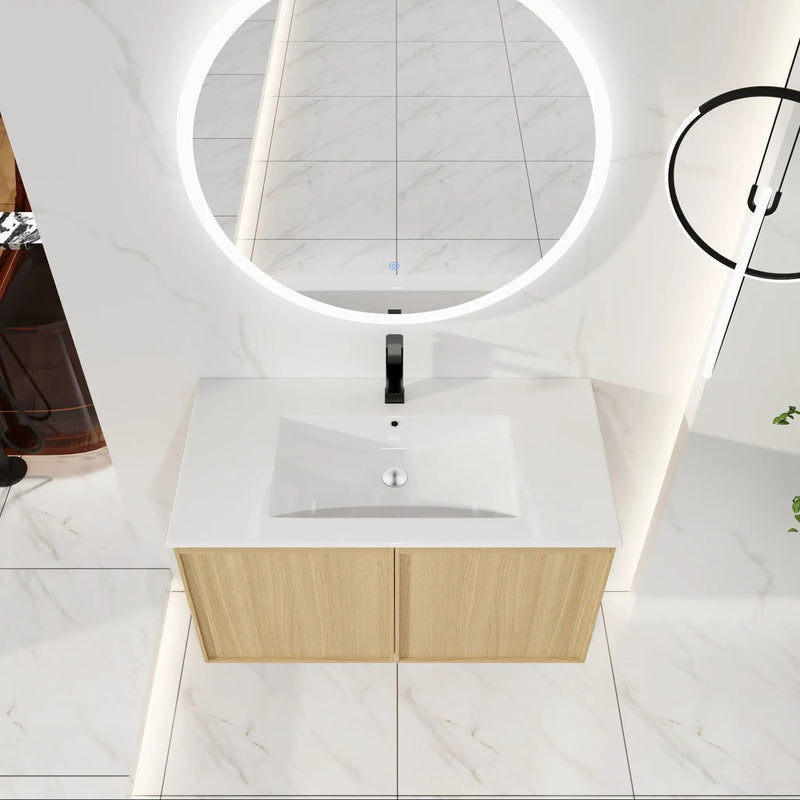 Floating Bathroom Vanity With Sink Combo by Unique Piece Furniture