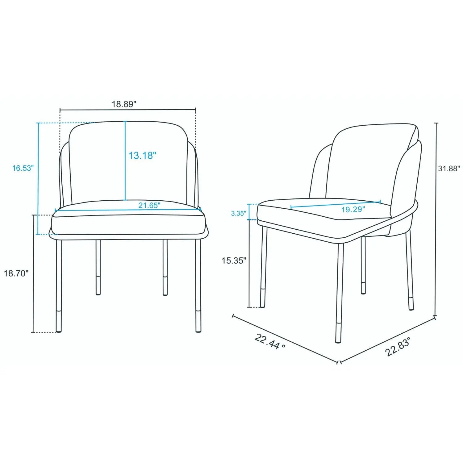 Flor - Dining Chair by HouseOfZazla