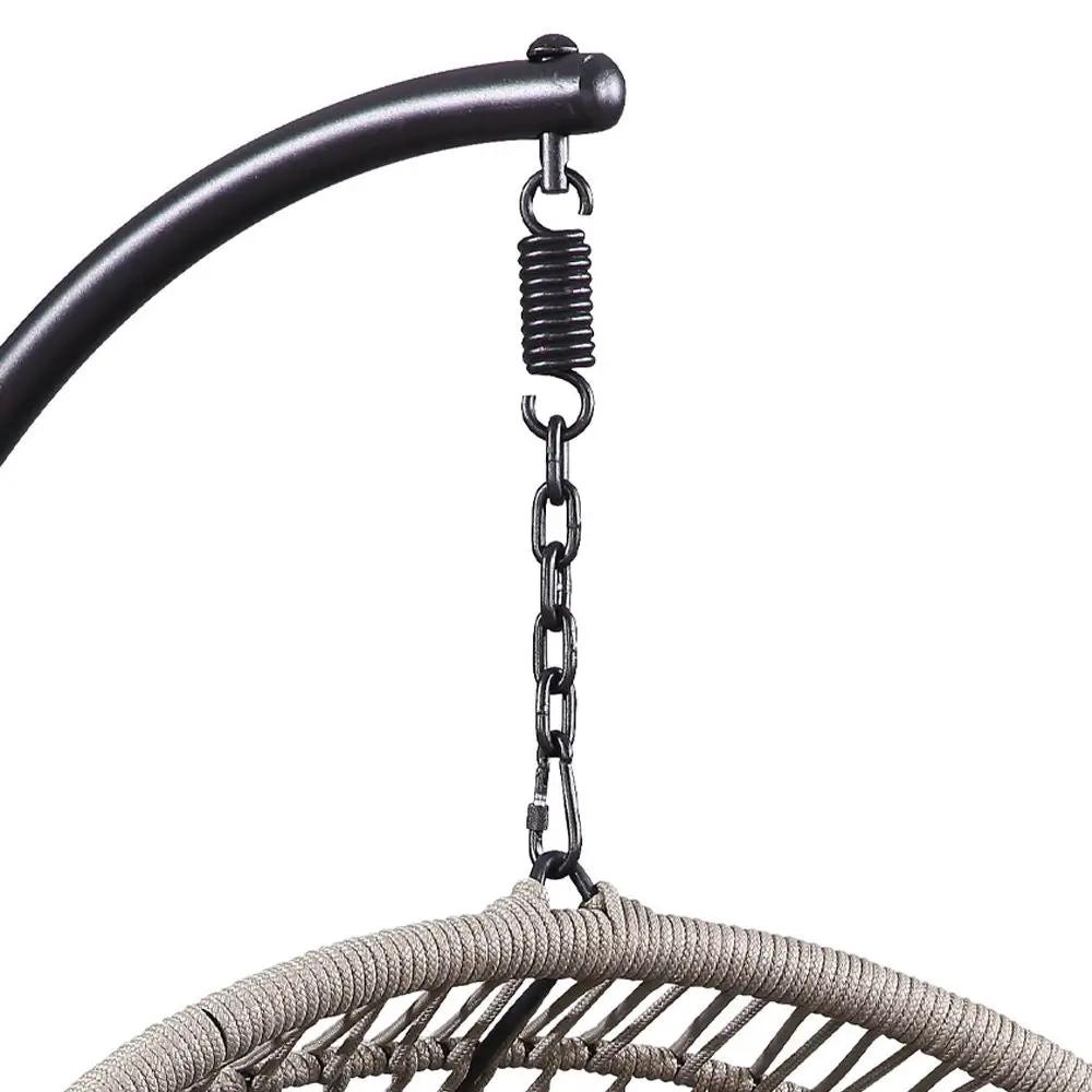 Vasant - Hanging Chair - Beige Fabric & Rope by Unique Piece Furniture