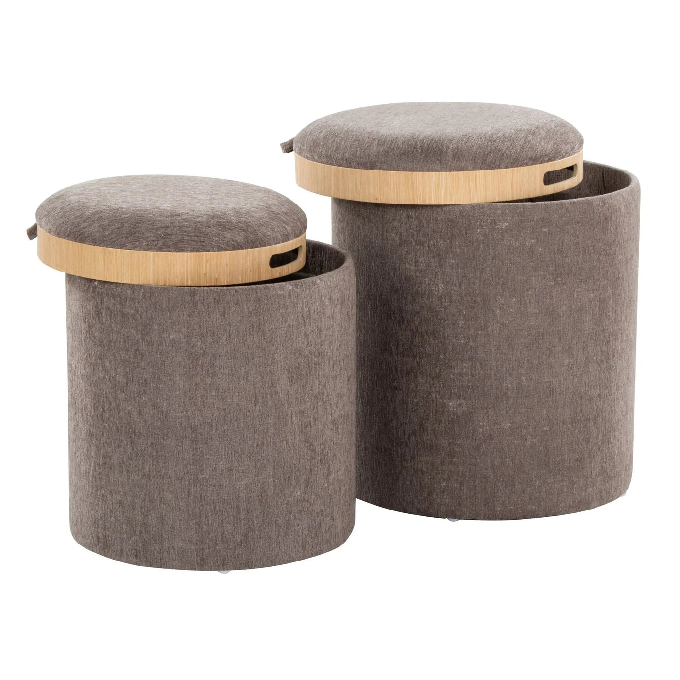 Tray - Contemporary Nesting Ottoman Set by HouseOfZazla
