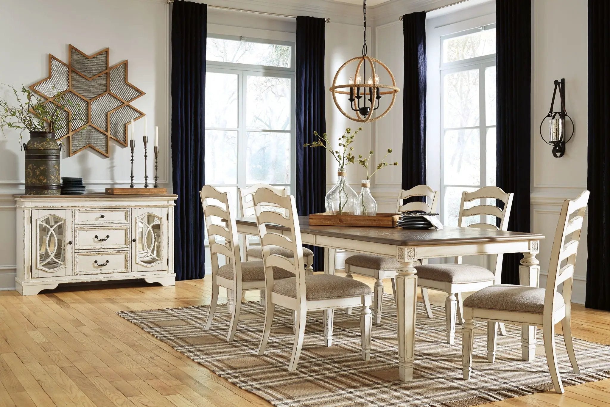 Realyn - Rectangular Dining Table Set by Unique Piece Furniture
