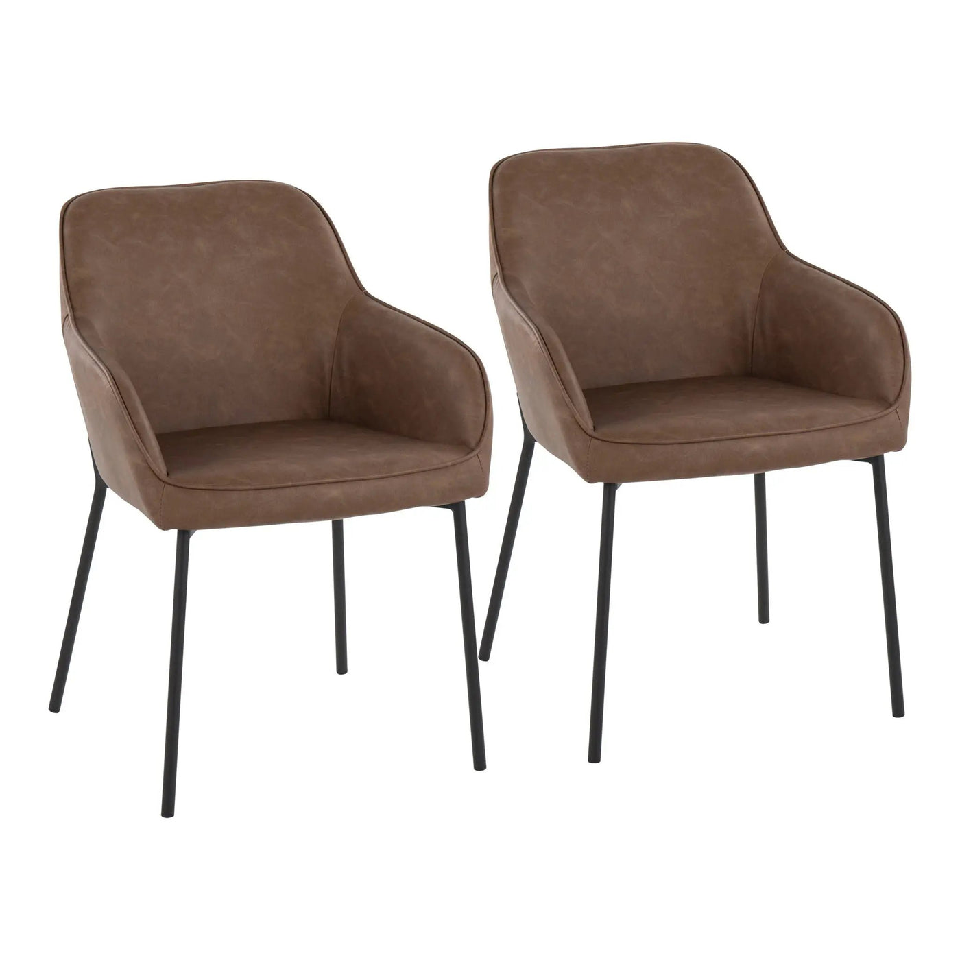 Daniella - Contemporary, Dining Chair (Set of 2) by HouseOfZazla
