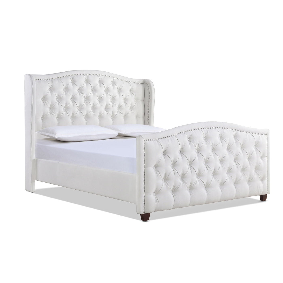 Marcella - Upholstered Shelter Headboard Bed, photo 29 of 35