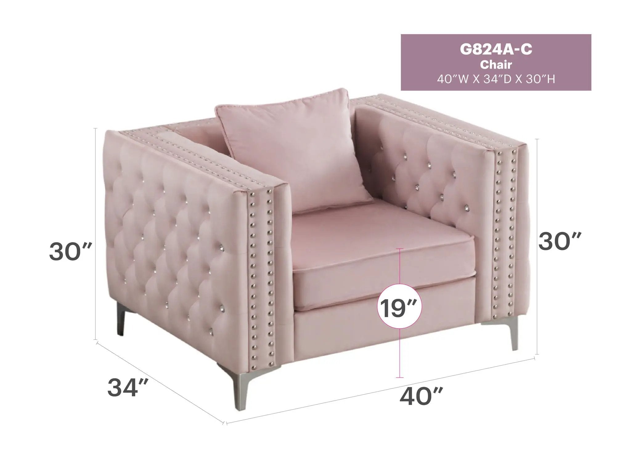 Paige - Chair by Unique Piece Furniture