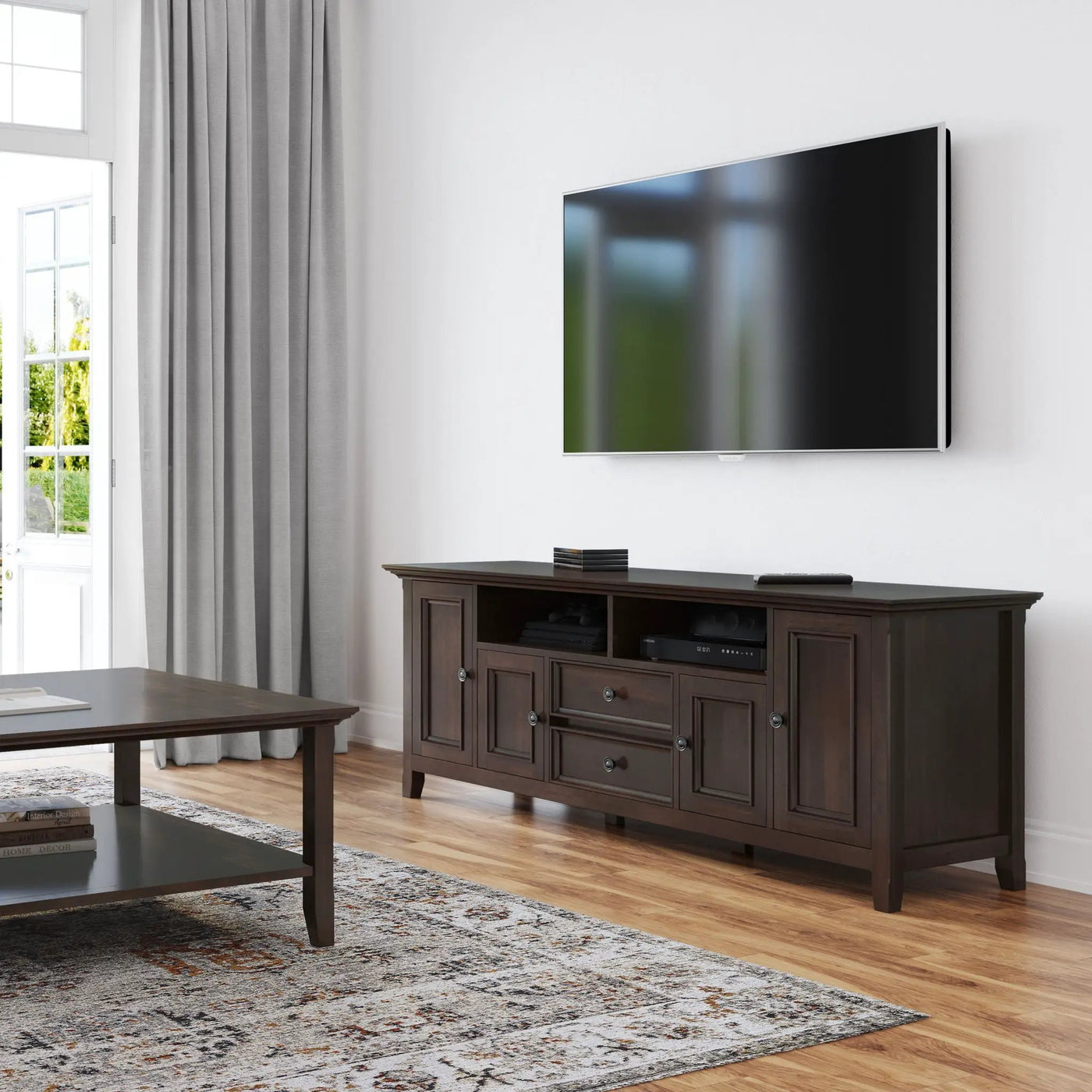 Amherst - Wide TV Media Stand by HouseOfZazla