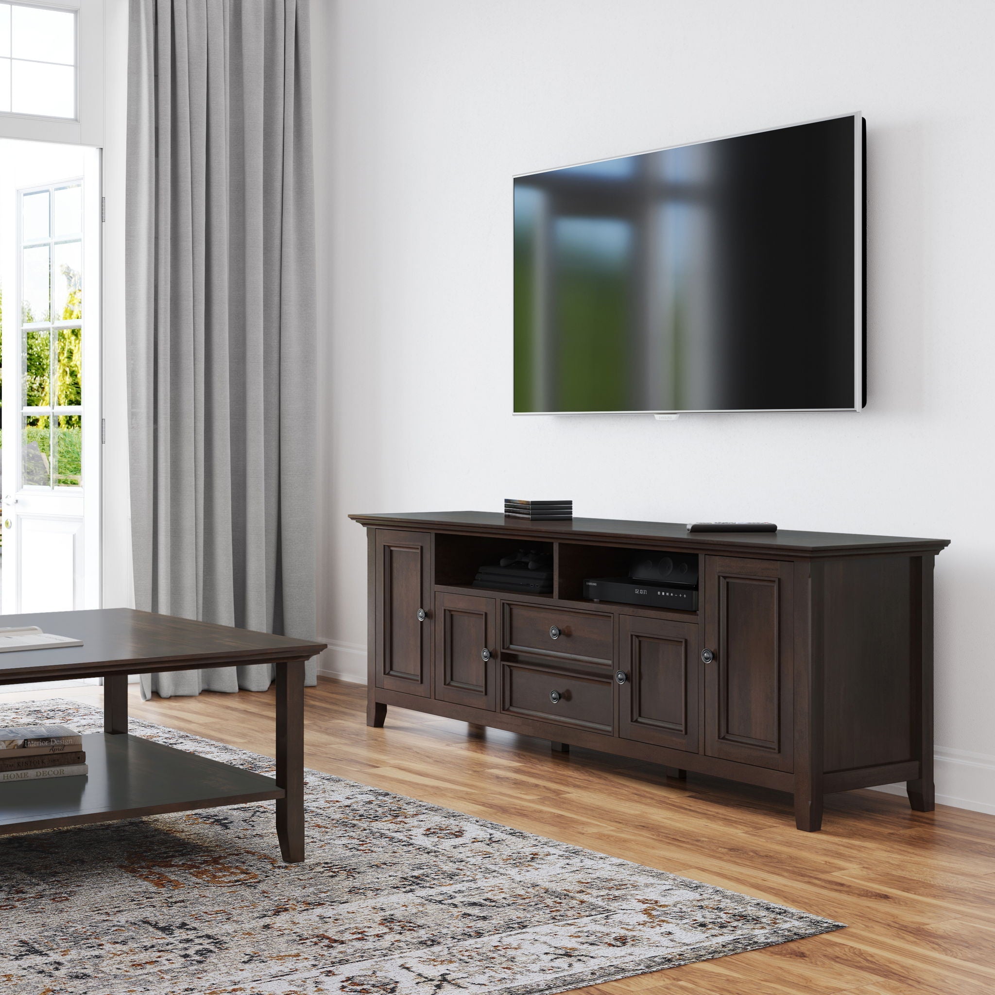 Amherst - Wide TV Media Stand by HouseOfZazla