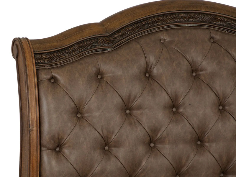 Durango - Upholstered Sleigh Storage Bed by Unique Piece Furniture