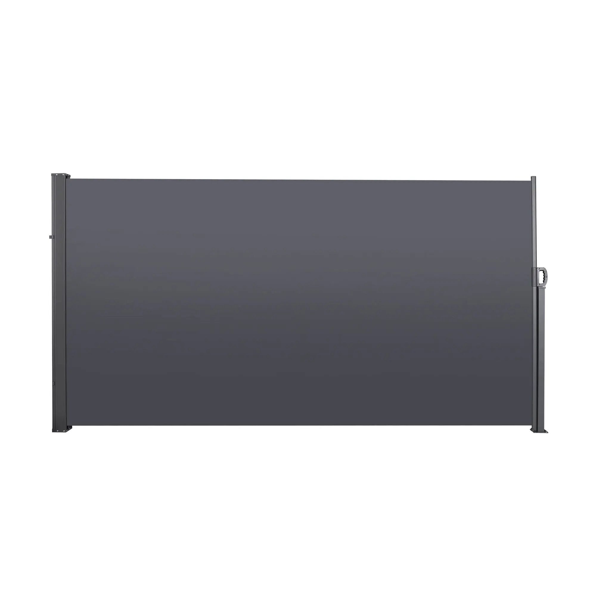 Retractable Side Screen Awning, Uv Resistant, Waterproof, Patio Privacy Screen For Garden, Balcony, Courtyard by Unique Piece Furniture