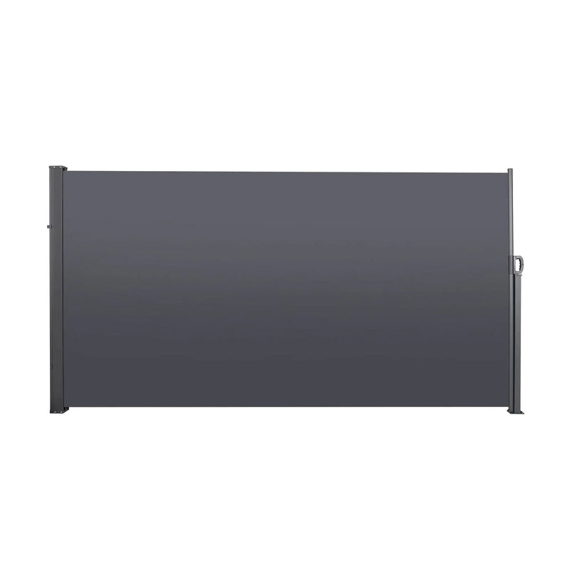 Retractable Side Screen Awning, Uv Resistant, Waterproof, Patio Privacy Screen For Garden, Balcony, Courtyard by HouseOfZazla