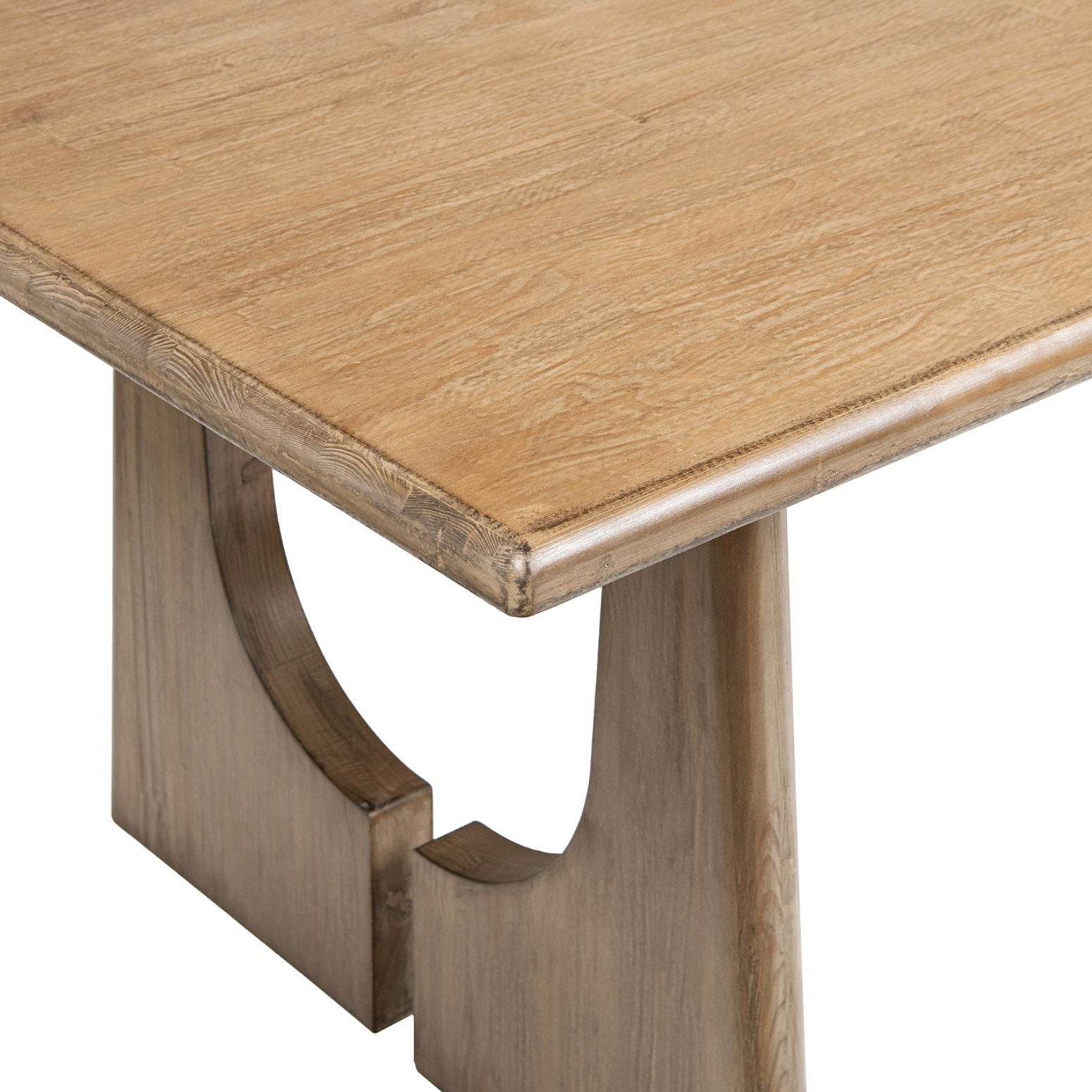 Carmel - 8 Seater Dining Table - Antique Brown by HouseOfZazla