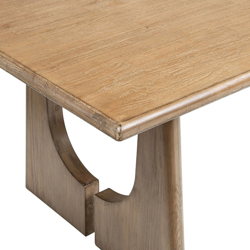 Carmel - 8 Seater Dining Table - Antique Brown by HouseOfZazla