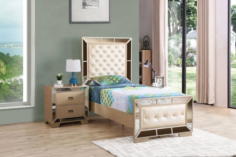 Stylish Contemporary Bed With Minimalist Design by Unique Piece Furniture