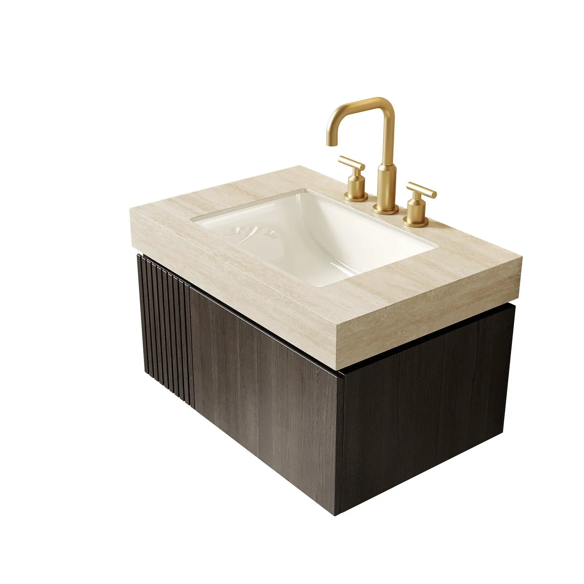 30" Roma Travertine-Pattern Sintered Stone Countertop by HouseOfZazla