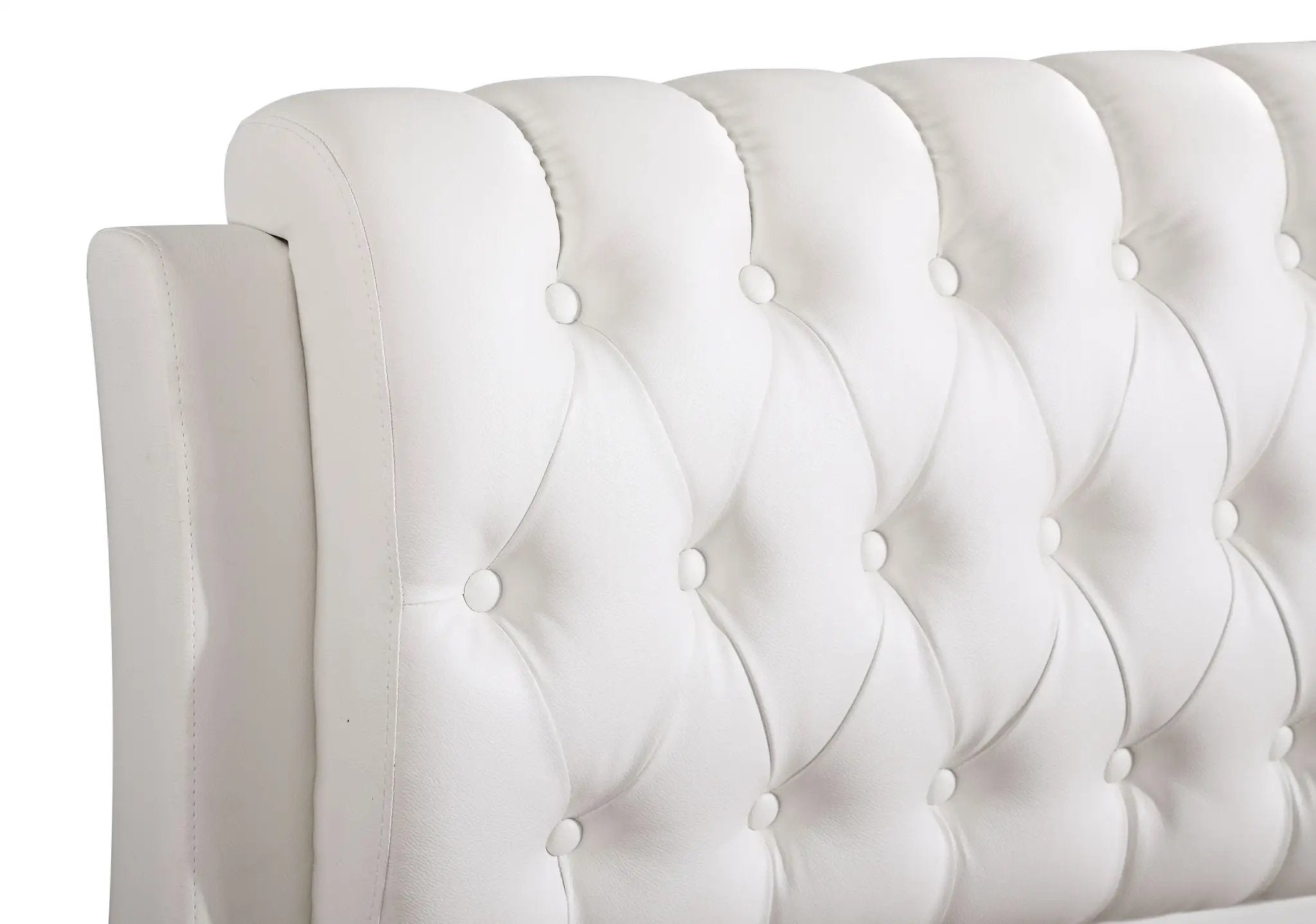 Tufted Upholstered Bed by Unique Piece Furniture