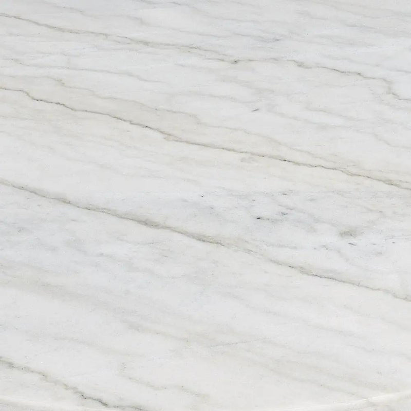 Zaidee - Coffee Table With Marble - Marble Top & Nickel by Unique Piece Furniture