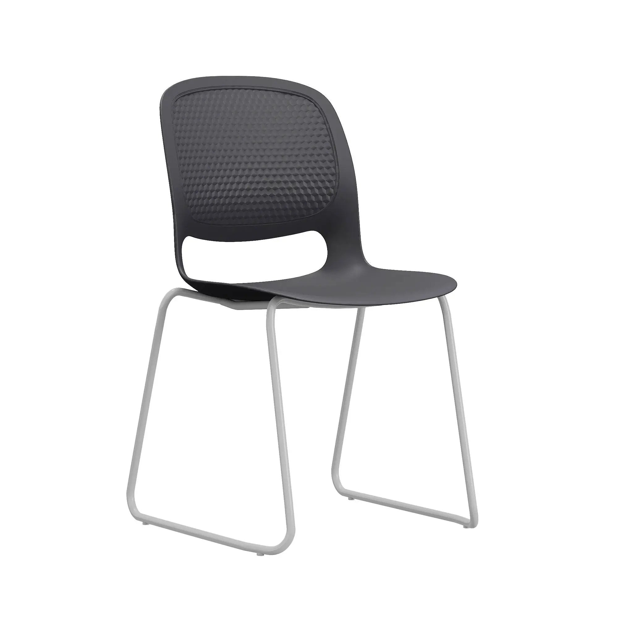 Stacking Chairs (Set of 4) - Black by HouseOfZazla