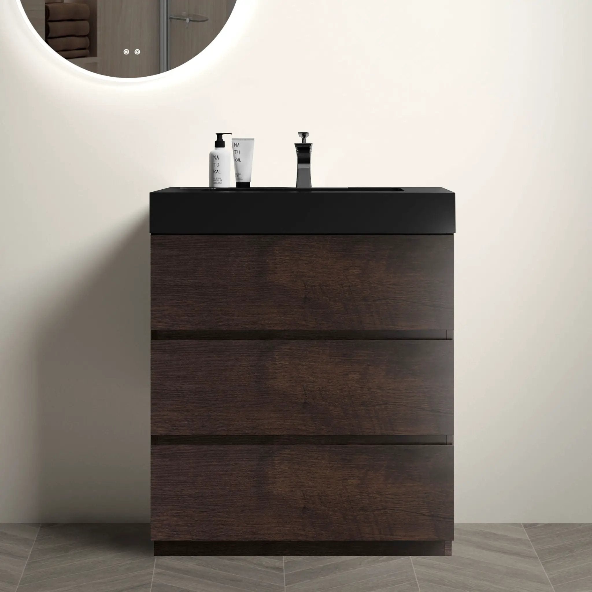 Alice - Bathroom Vanity With Large Storage, Freestanding by Unique Piece Furniture