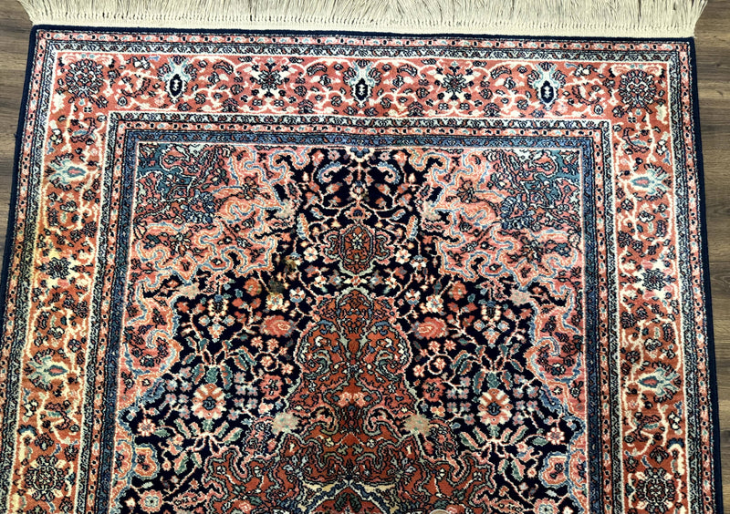 Karastan Rug 5.9 x 9, Kashan Medallion #741, Original Collection 700 Series, Discontinued, Wool Pile by Jewel Rugs