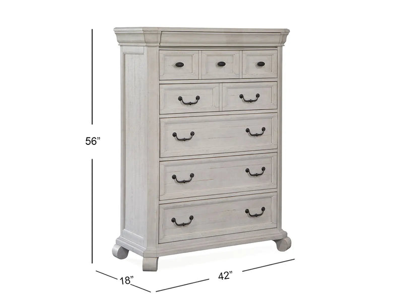 Bronwyn - Drawer Chest - Alabaster by Unique Piece Furniture