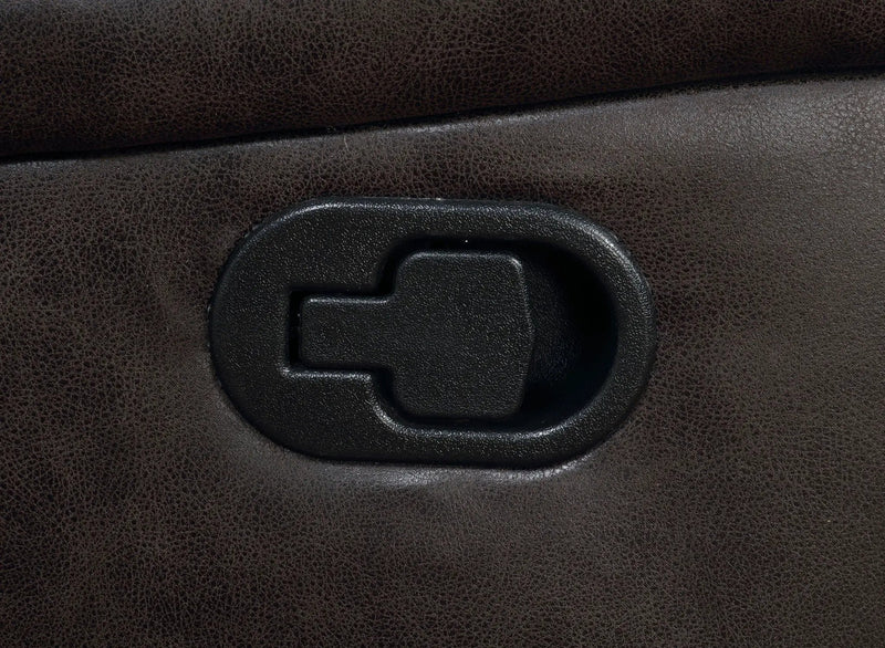 Greer Upholstered Motion Reclining Sofa Brown by Unique Piece Furniture