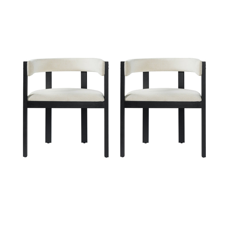 Dining Arm Chair Set of 2 by HouseOfZazla
