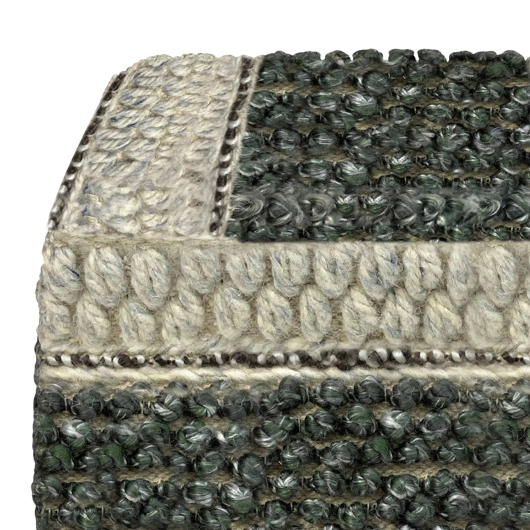 Grady - Handcrafted Square Pouf by Unique Piece Furniture