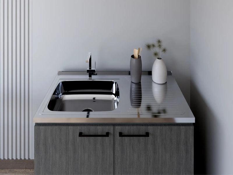 Utility Sink Cabinet Burwood, Kitchen, Smokey by HouseOfZazla