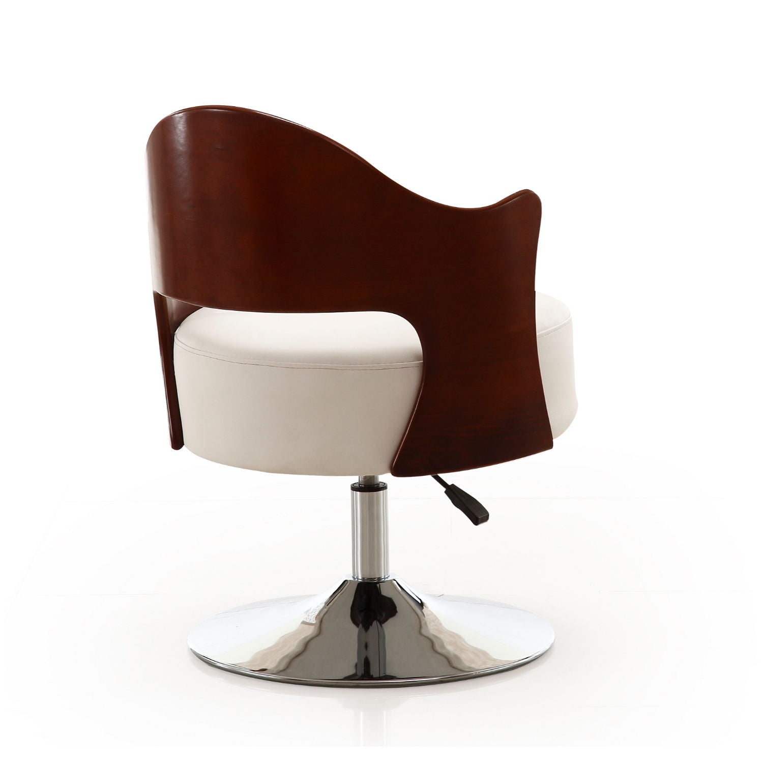 Bopper - Swivel Lounge Chair - White by HouseOfZazla