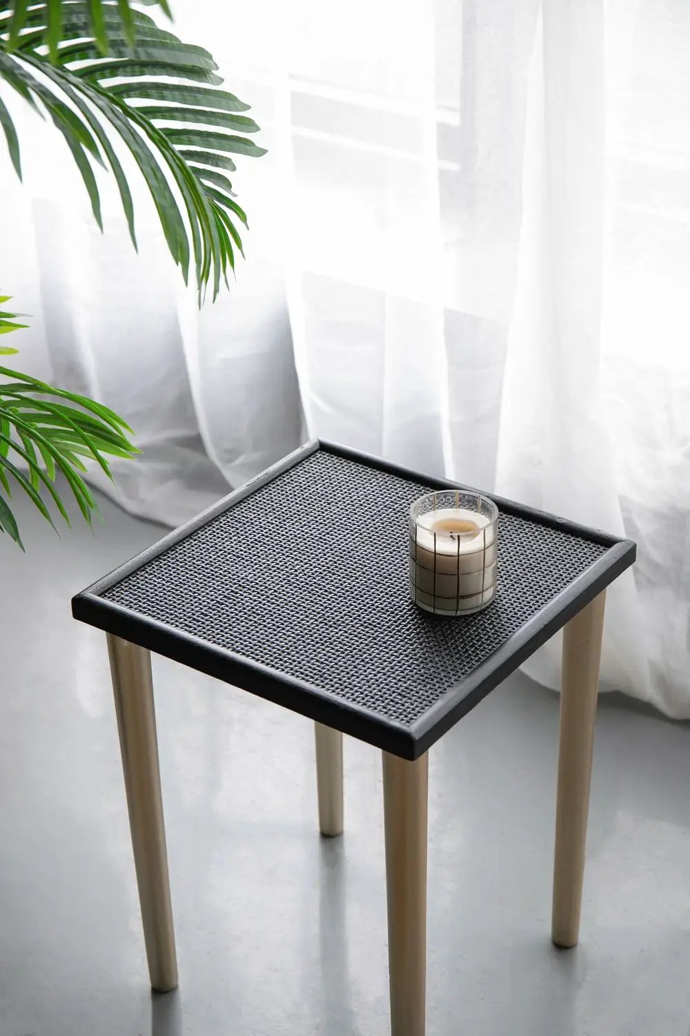 Side Tables (Set of 3) - Black / Gold by Unique Piece Furniture