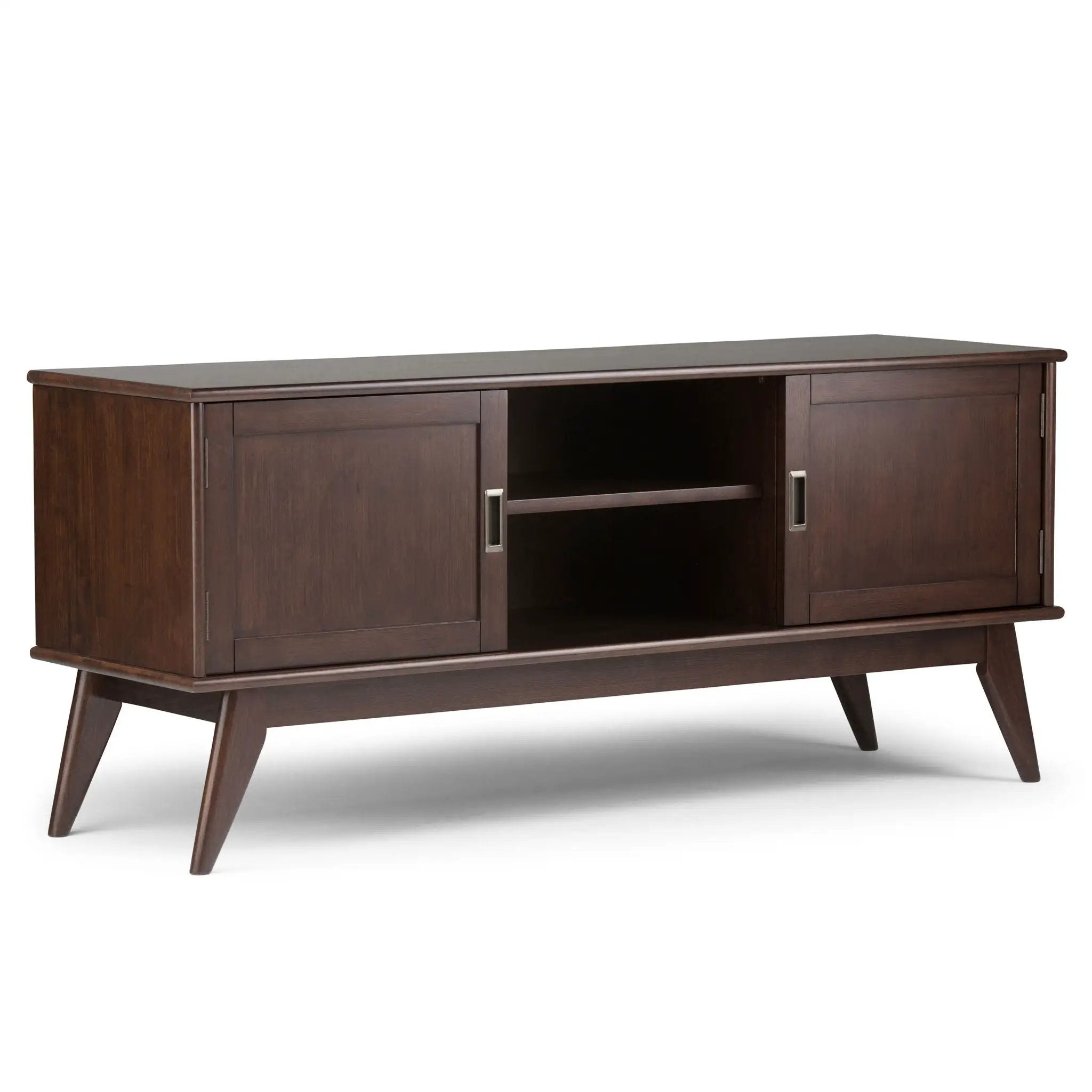 Draper - Handcrafted Mid Century Low TV Media Stand by Unique Piece Furniture